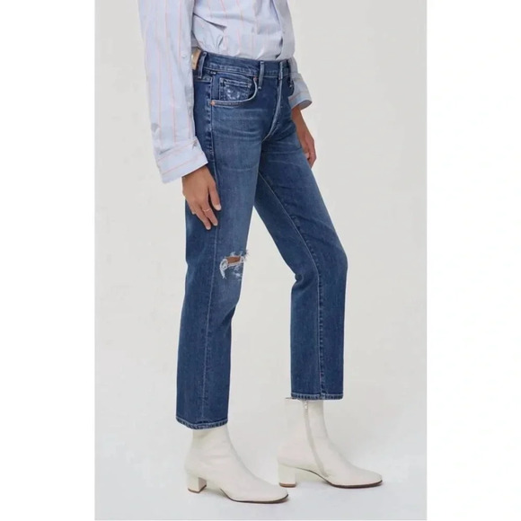 CITIZENS‎ OF HUMANITY emerson slim fit boyfriend jean in distressed tempo 0234 - Picture 2 of 15